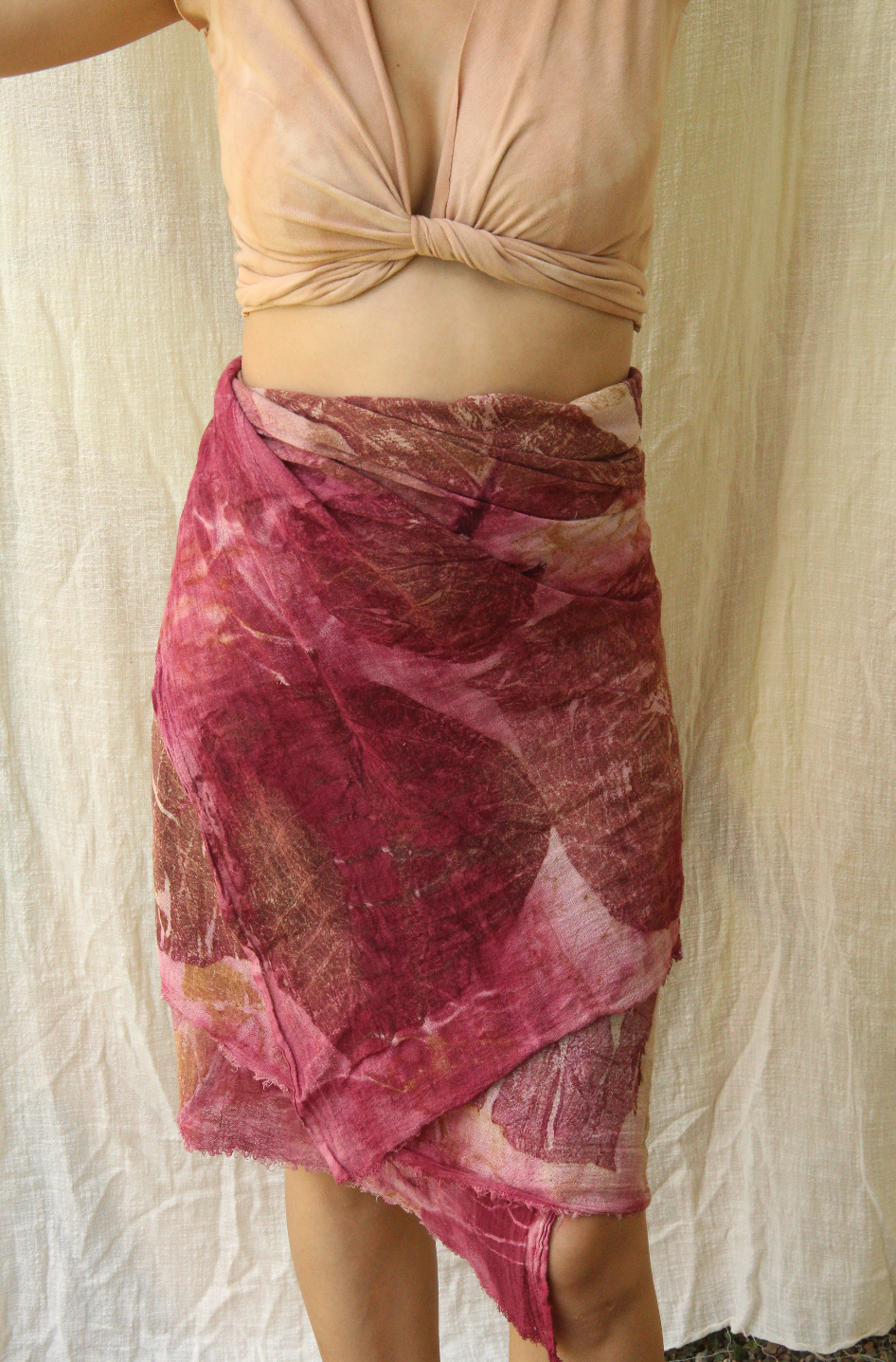 Cotton Gauze Wrap - Pink