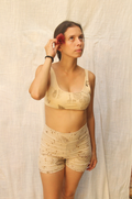 Bralette - S/M - Ecoprint