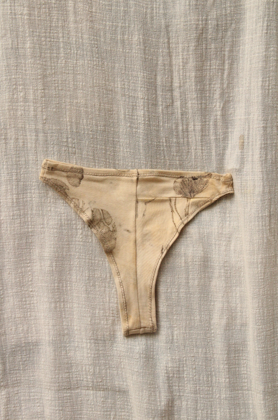Thong -S/M - Ecoprint