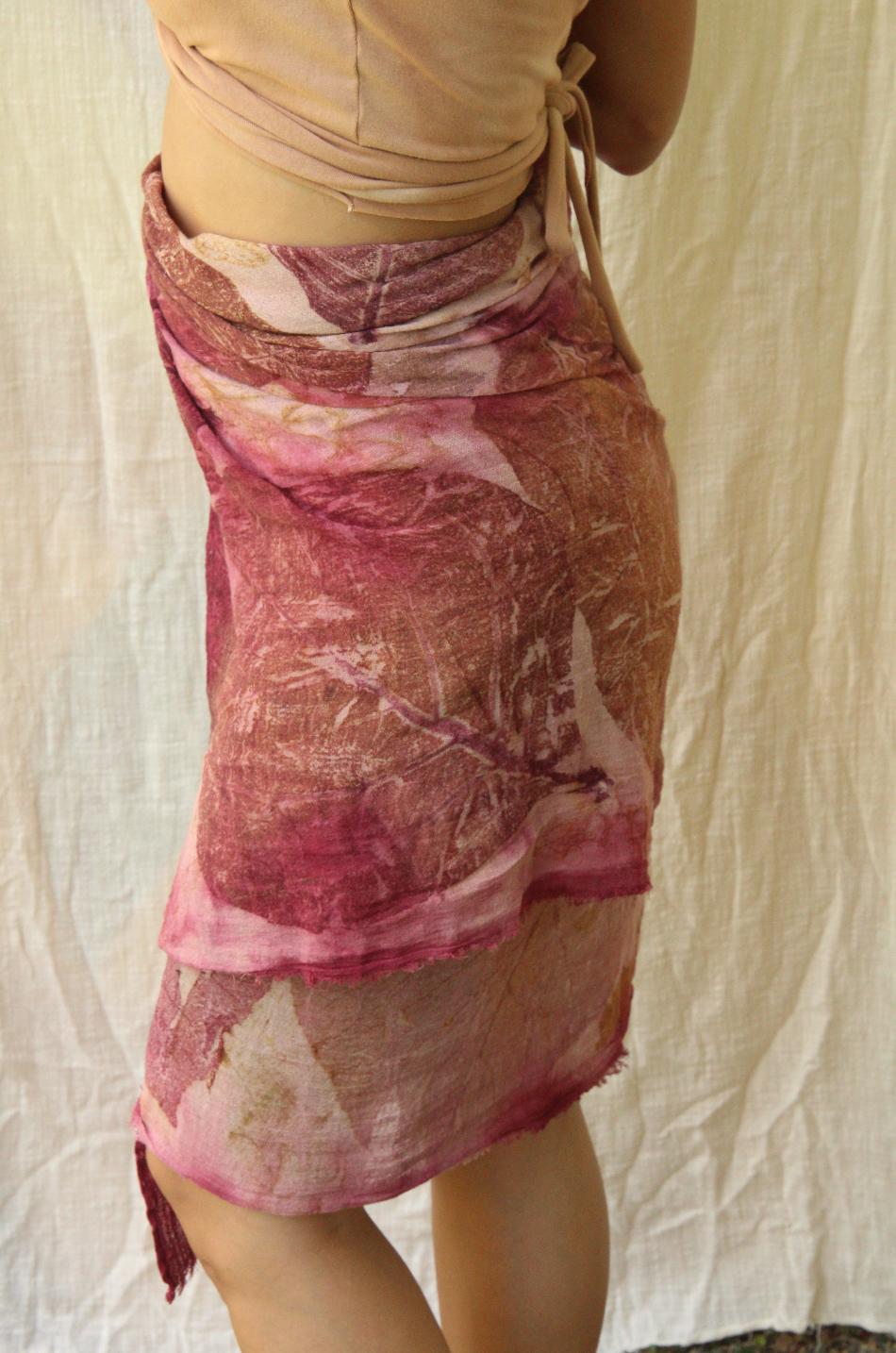 Cotton Gauze Wrap - Pink