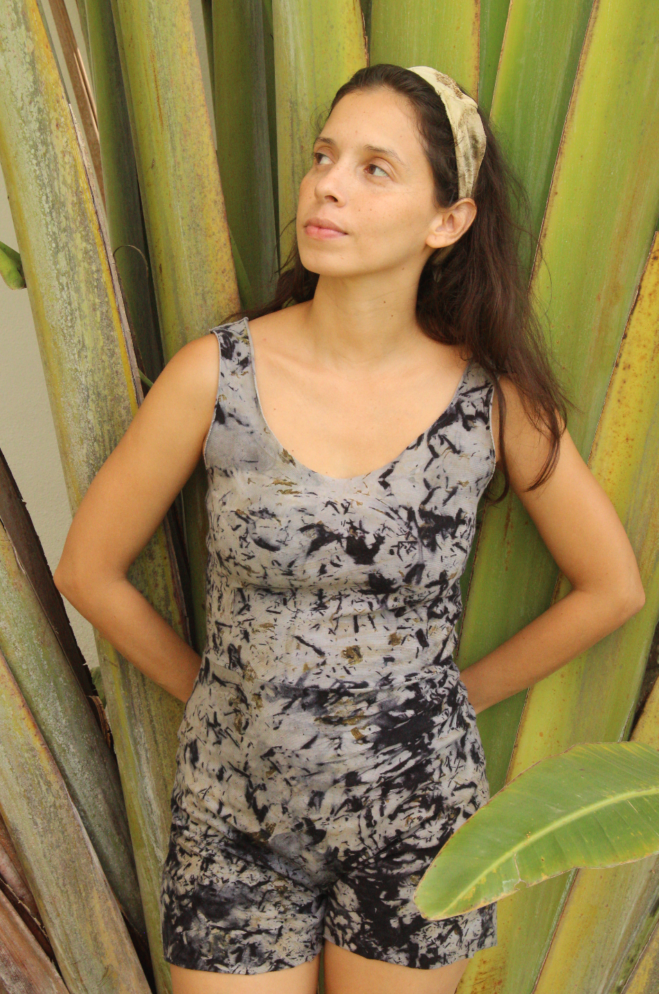 Aura Playsuit - M - Purple