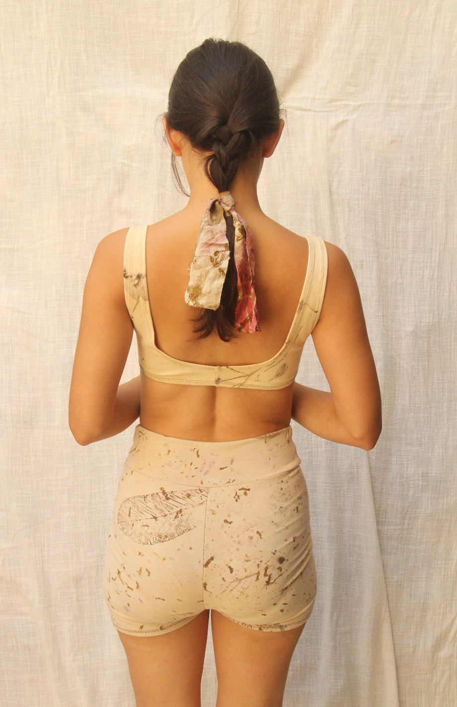 Lily Shorts - Brown prints