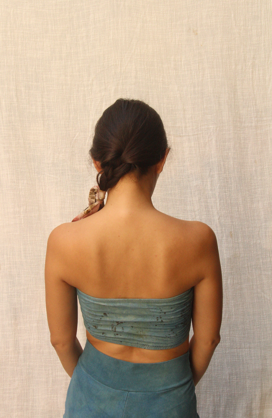Jara tube top - S - Deep Indigo