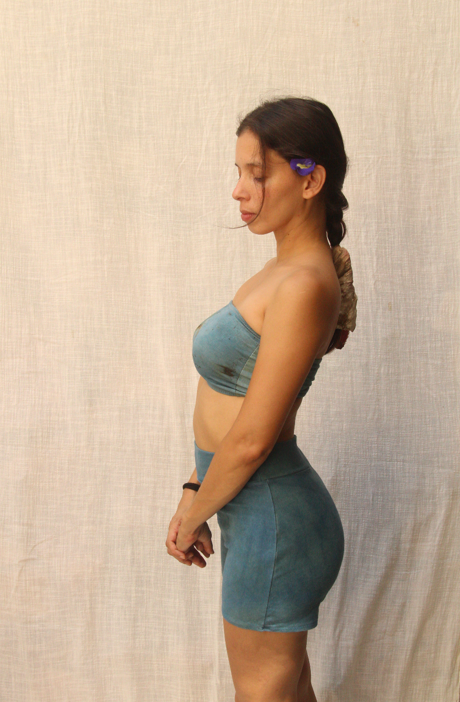 Jara shorts - M - Deep Indigo