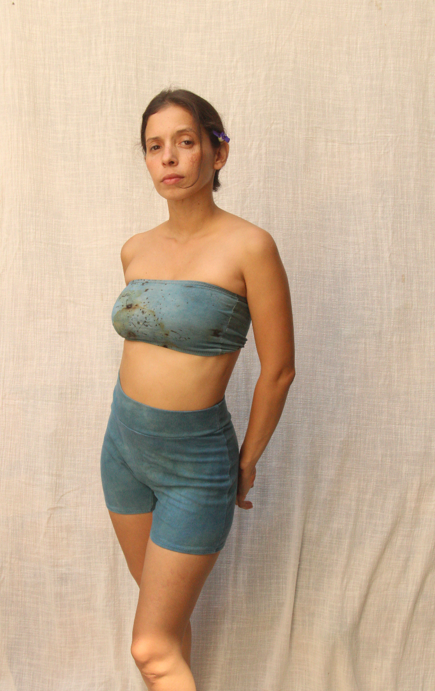 Jara shorts - M - Deep Indigo
