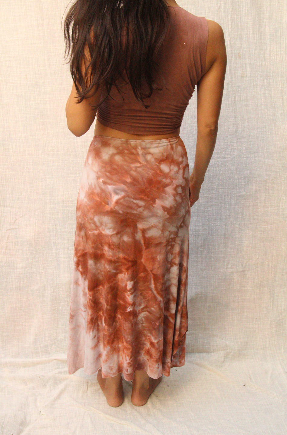 Gaia Skirt - S/M - Ice dyed