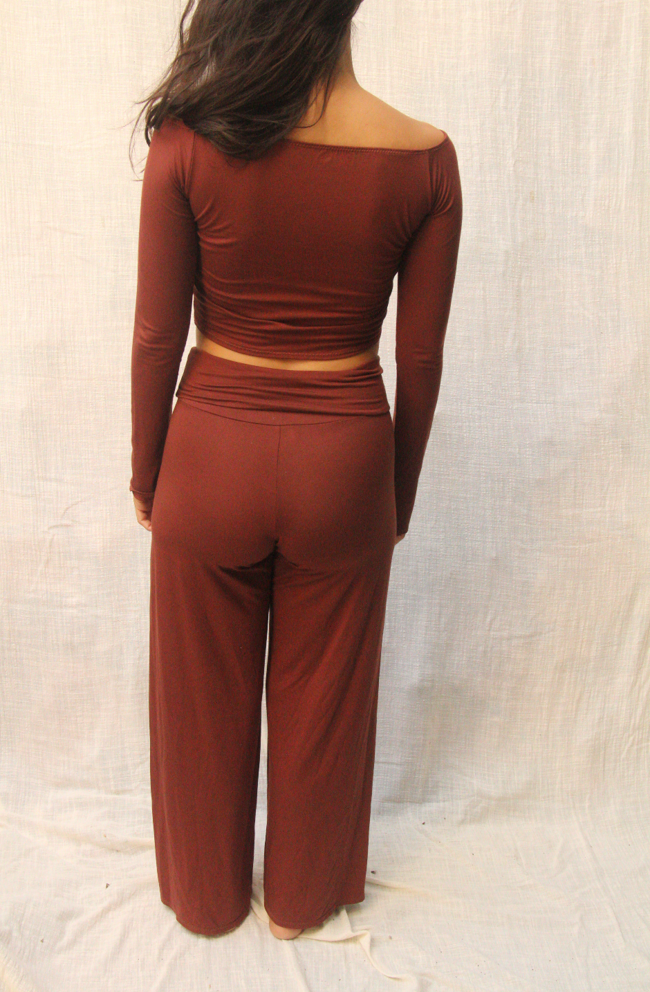 Ela Long Pants – XS/S - Maroon
