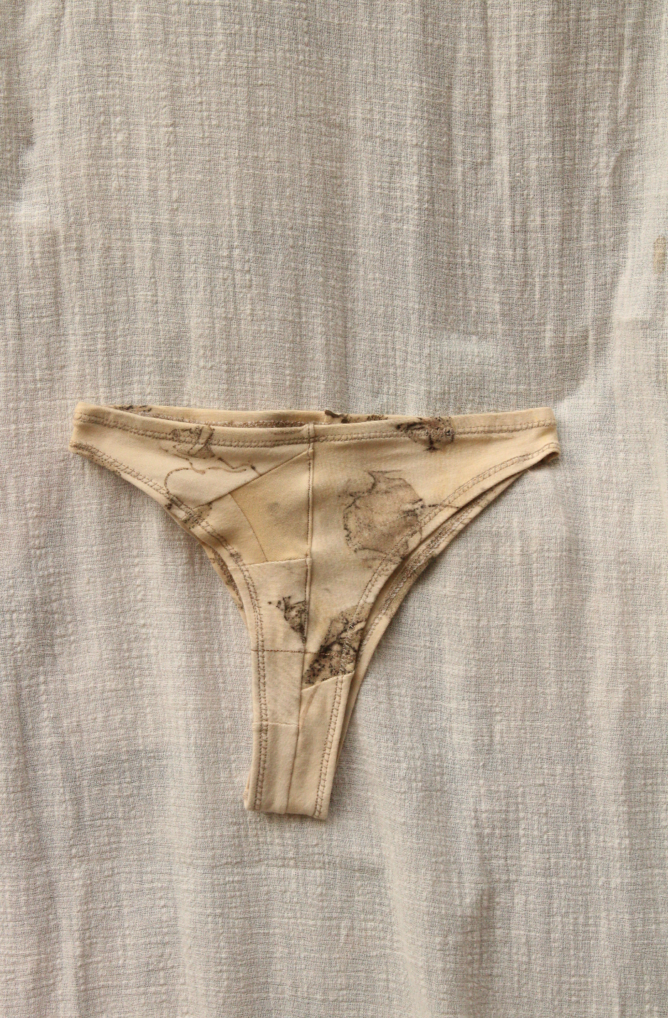 Thong -S/M - Ecoprint